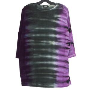 Art Of Cloth Womens Top Grunge Hippie Festival Retro Indie Tie Dye Size Small GT